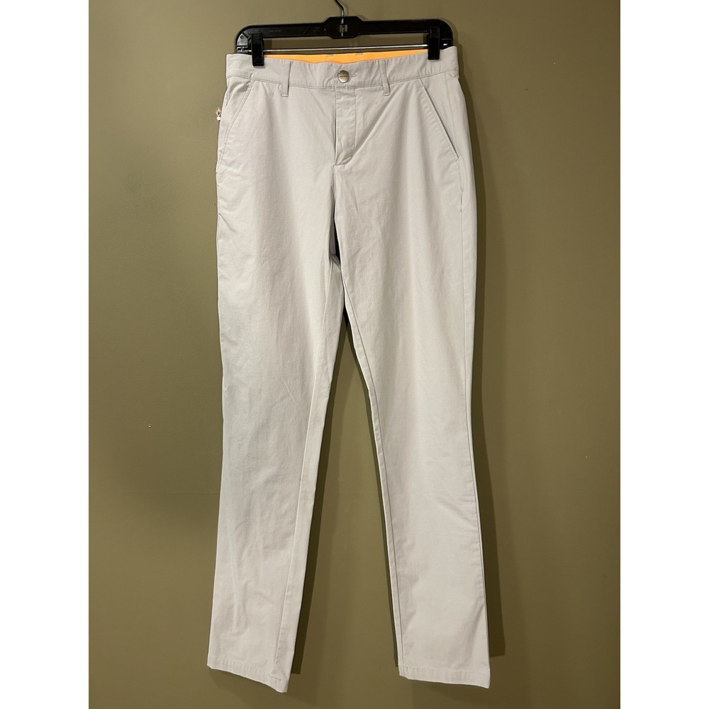 Macade Golf Pants Mens Slim Fit 31x30 Gray Performance Stretch Trouser
